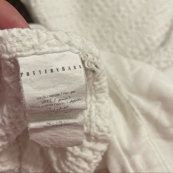 SOLD ON MERCARI - Pottery Barn Honeycomb Cotton Duvet Cover - Picture 5 of 7